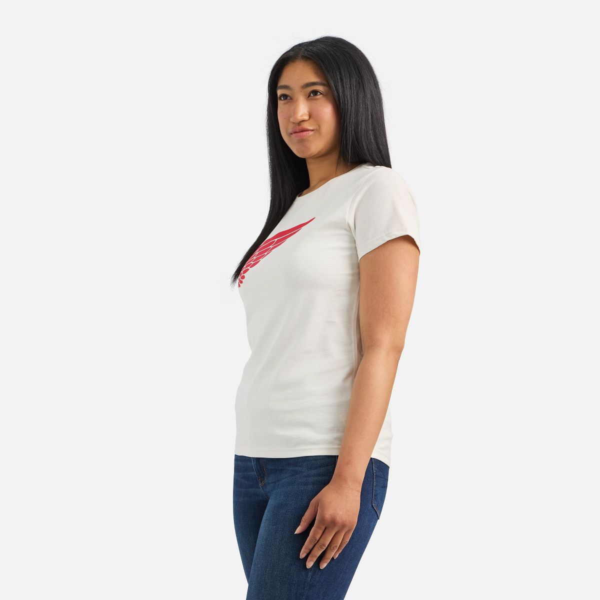 Camiseta Manga Curta com Asas