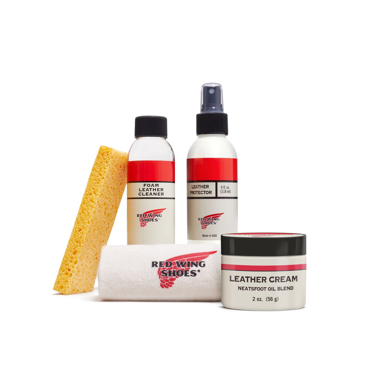 Conjunto de Cuidados para Couro com Acabamento Suave